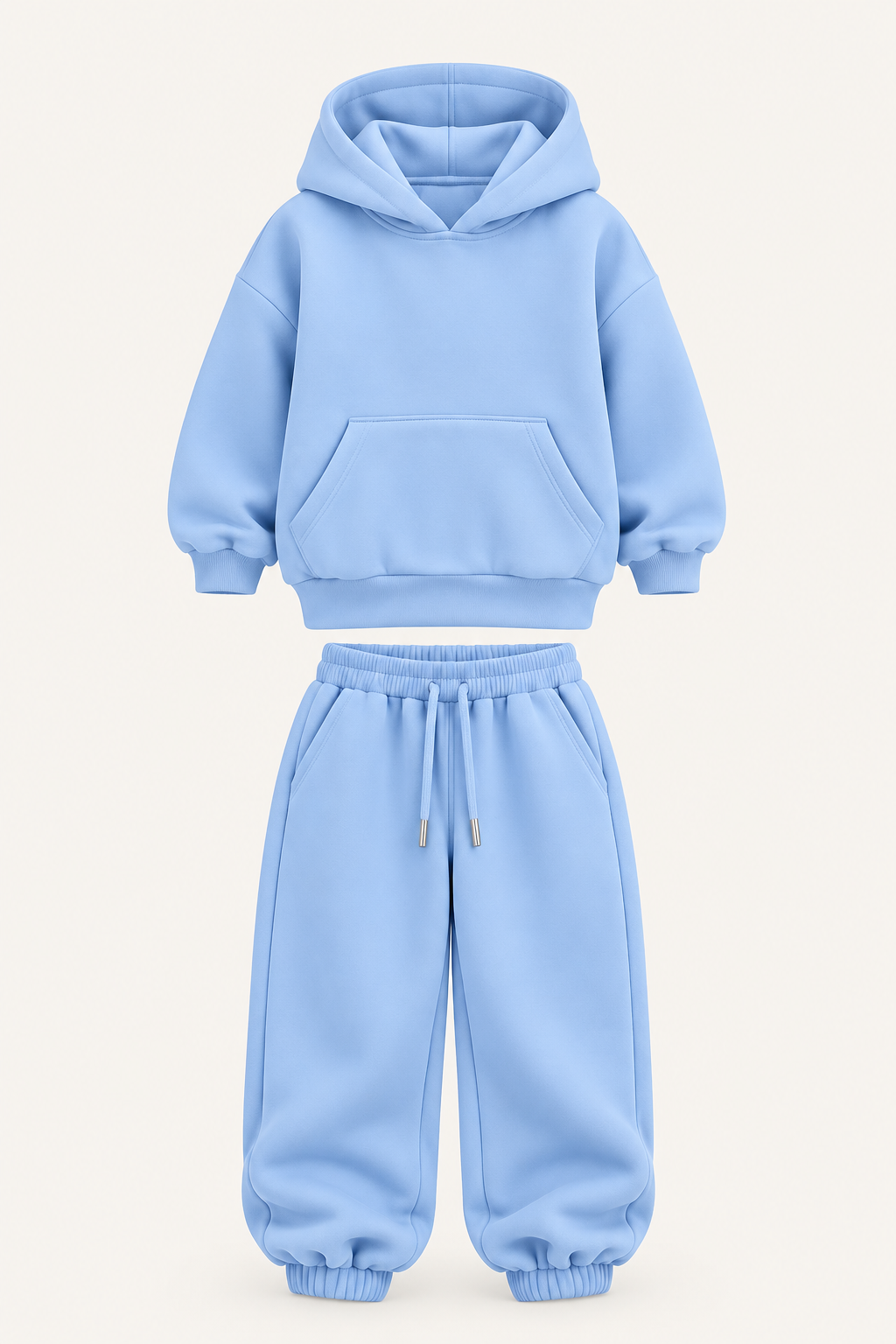 ESSENTIAL PULLOVER HOODIE SET GRAY